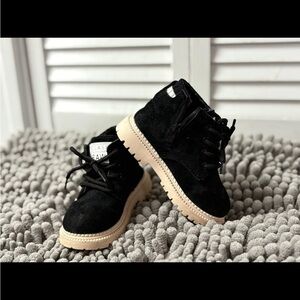 Classic Black Work Boots | Baby/Toddler Boots 7.5